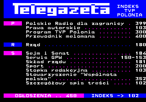 Telegazeta TVP Polonia – strona 101, podstrona 3 z 4